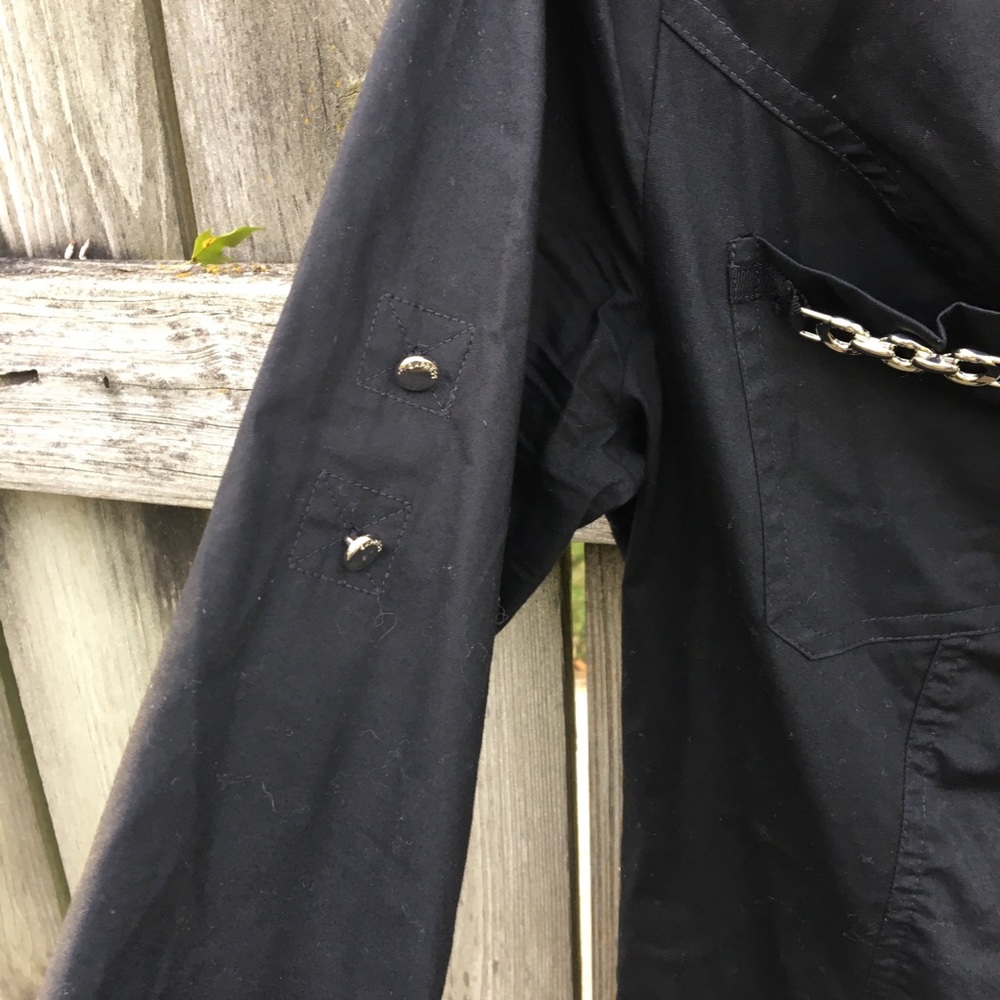Express Black Shirt size Medium - Picture 3 of 6